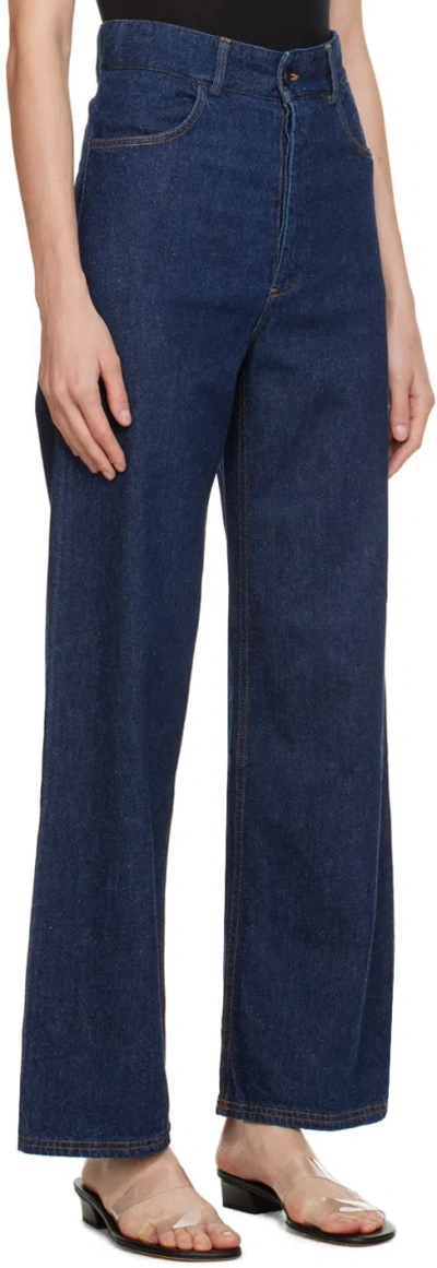 Baserange High-waisted Straight-leg Jeans In Multi