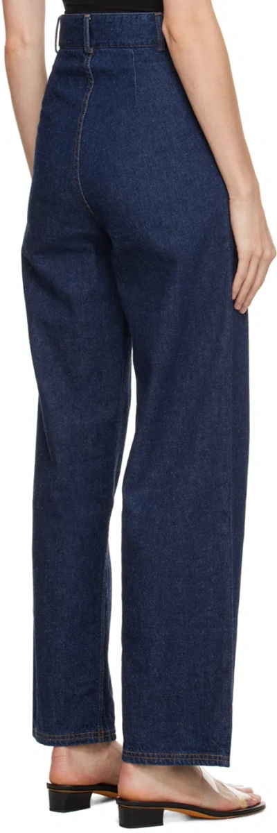 Baserange High-waisted Straight-leg Jeans In Multi