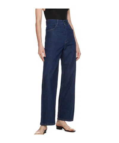 Baserange High-waisted Straight-leg Jeans In Multi