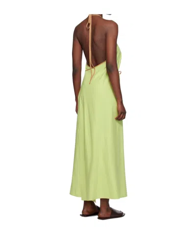 Baserange Green Ligo Maxi Dress In Multi