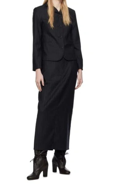 Loulou Studio Black Furo Blazer In Black