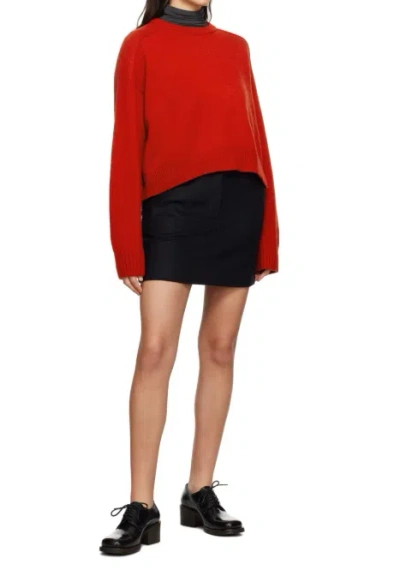 Loulou Studio Mini Halter Dress In Black