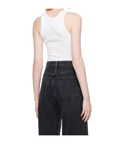 Agolde Nova Tank Top In White