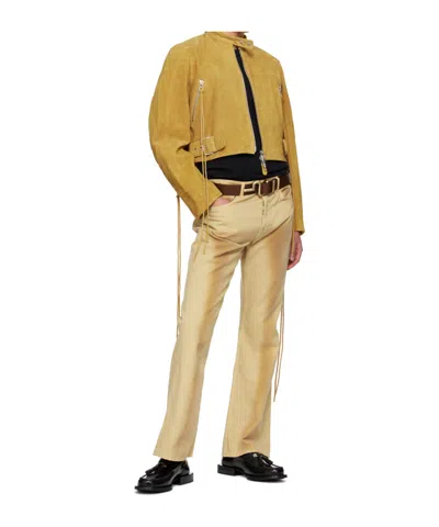 Eytys Long Sleeve Casual Jacket In Brown