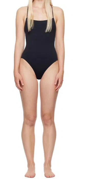 Loulou Studio Stretch Plain Weave One-piece Swimming Suit