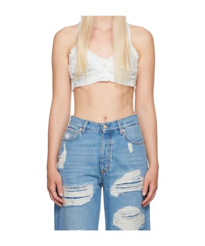 Eytys Sleeveless Denim Vest In Multi