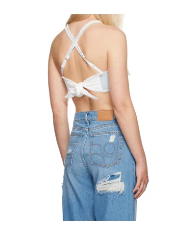 Eytys Sleeveless Denim Vest In Multi