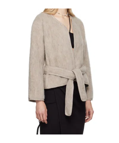 Baserange Long Sleeve Casual Jacket In Neutral