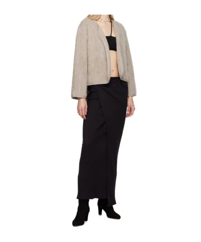 Baserange Long Sleeve Casual Jacket In Neutral