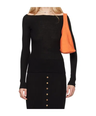 Baserange Dande T-shirt In Black