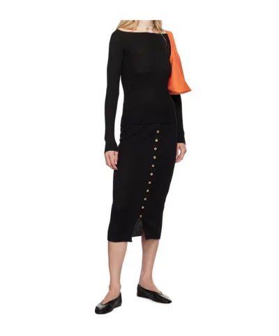 Baserange Dande T-shirt In Black