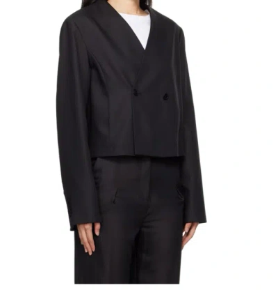 Loulou Studio Habriel Blazer In Black