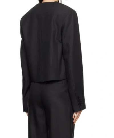 Loulou Studio Habriel Blazer In Black