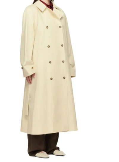 Loulou Studio Plain Weave Trench Coat