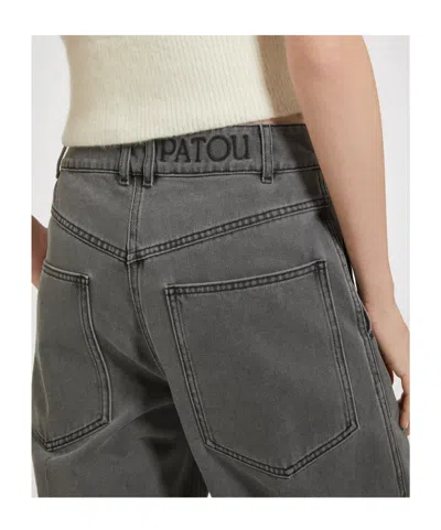 Patou Straight-leg Pants In Gray