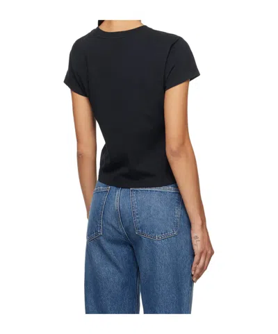 Agolde Round Neck Short Sleeve T-shirt