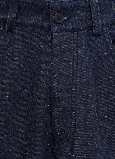Baserange Speckled Jeans In Blue