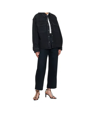 Agolde Long Sleeve Denim Shirt