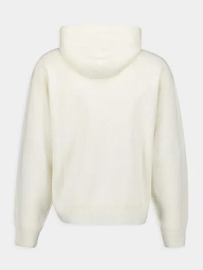 Casablanca Long Sleeve Sweatshirt In White