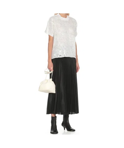 Junya Watanabe Open-knit Short Sleeved T-shirt