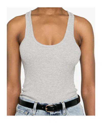Agolde Bianca Ribbed Tank Top