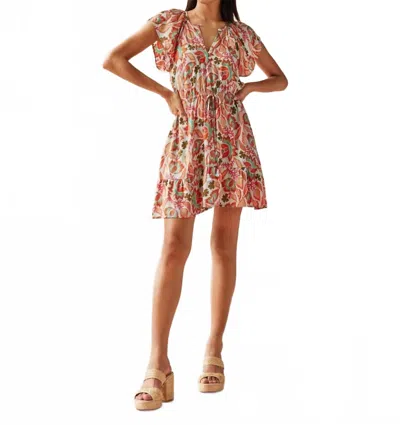 Omika Cora Mini Dress In Palmera Spritz Palspz In Multi