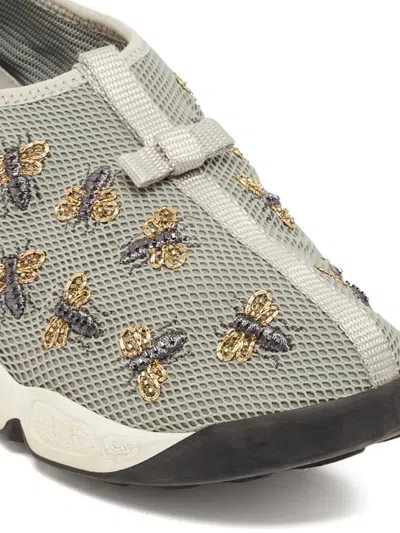 Pre-owned Dior Fusion-bee Sneakers In Gray