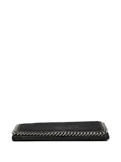 Pre-owned Stella Mccartney Chain Detailed Suede Wallet