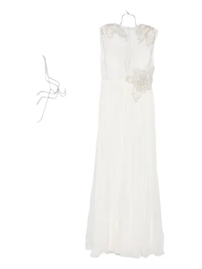 Tarik Ediz Chris Lace-embellished Gown
