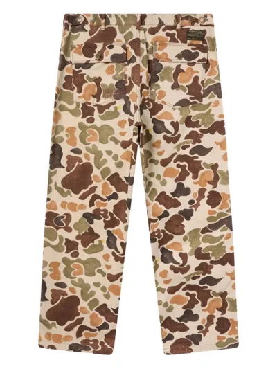 Champion Camouflage Pattern Trousers With Straight Leg In Multi