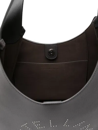 Stella Mccartney Logo Slouchy Hobo Shoulder Bag