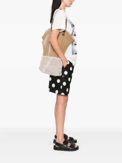 Epice Large Mesh-panel Tote Bag
