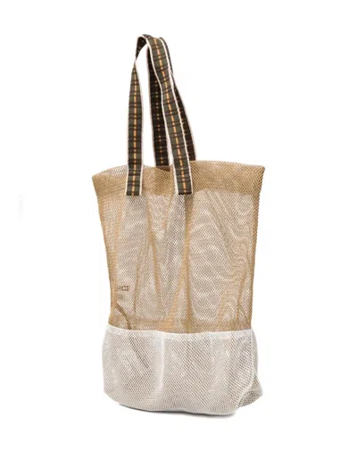 Epice Large Mesh-panel Tote Bag