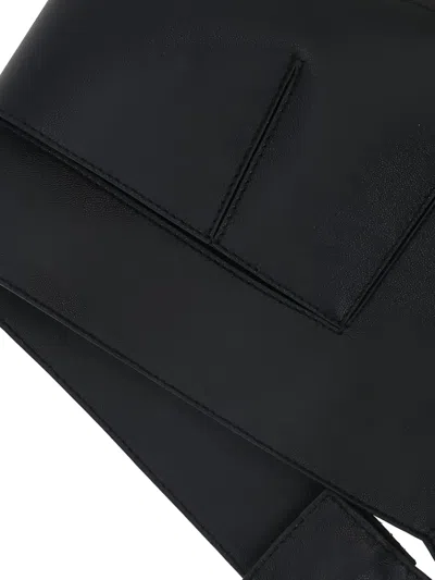 Givenchy Sweetheart-neck Cropped Wool Top In Black