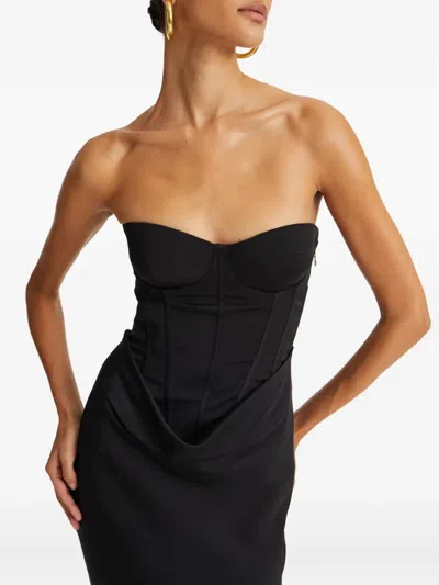 Rotate Birger Christensen Corset Maxi Dress
