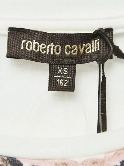 Pre-owned Roberto Cavalli Vintage Butterfly Floral-trint T-shirt