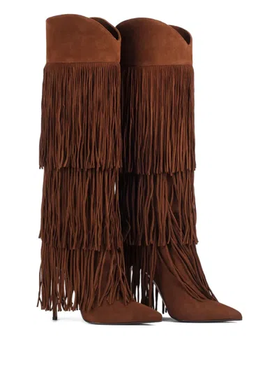Le Silla 120mm Andy Boots In Brown