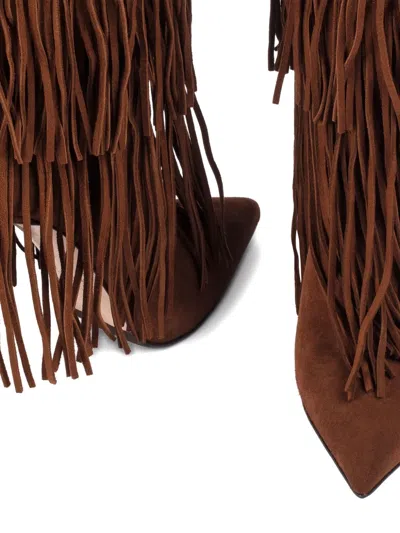 Le Silla 120mm Andy Boots In Brown
