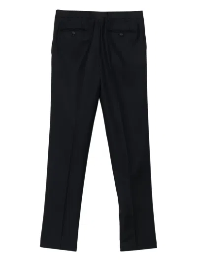 Canali Wool Trousers In Multi