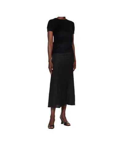 Baserange Short Sleeve T-shirt In Black