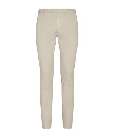 Dondup Belt Loop Casual Pants In Neutral