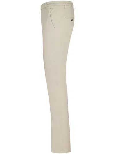 Dondup Belt Loop Casual Pants In Neutral