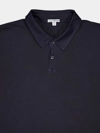 James Perse Classic Polo Shirt In Black