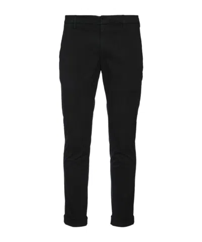 Dondup Rolled Cuffs Trousers Pockets In Black