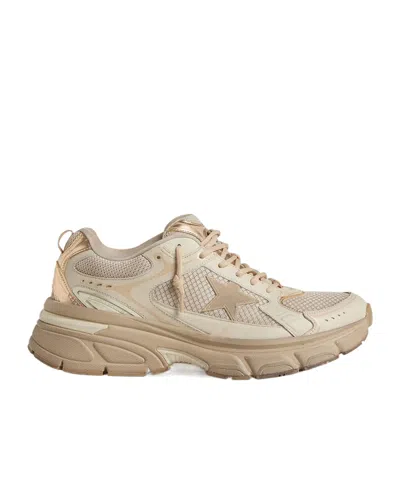 Golden Goose Lightstar Lace-up Low-top Sneakers In Neutral