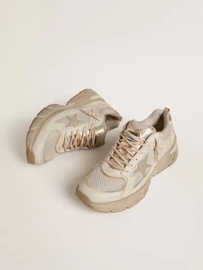 Golden Goose Lightstar Lace-up Low-top Sneakers In Neutral
