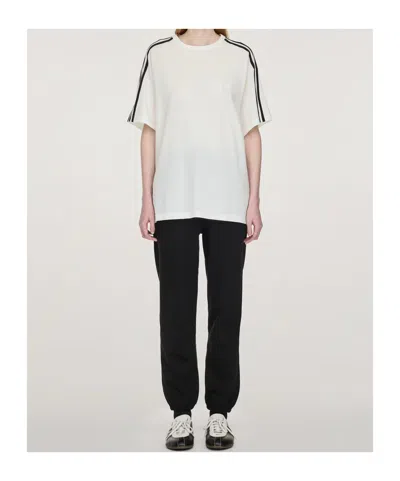 Y-3 Logo Motif T-shirt In White