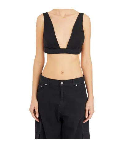 Haikure Wide Strap Vest In Black
