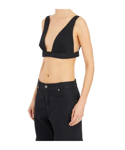 Haikure Wide Strap Vest In Black