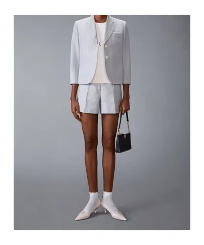 Thom Browne Geese-embroidered Cotton T-shirt In White